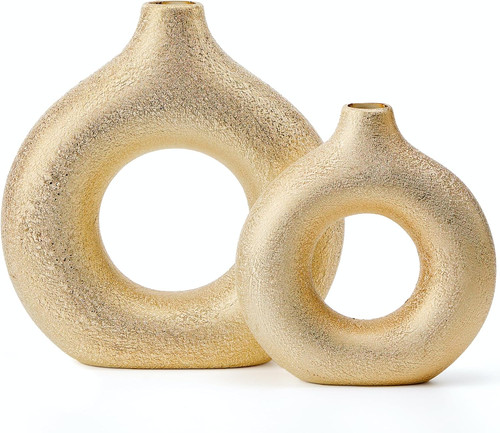 Modern donut shaped decorative - modern,
