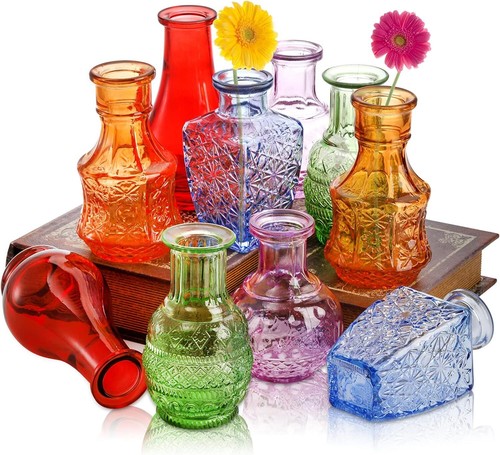 Pack glass bud vases for - glass,